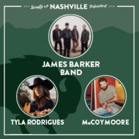 Sound of Nashville pr�sentiert: James Barker Band, Tyla Rodrigues, McCoy Moore - Frankfurt am Main - 11.03.2026 19:00
