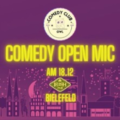Comedy Open Mic Bielefeld - BIELEFELD - 26.02.2026 19:30