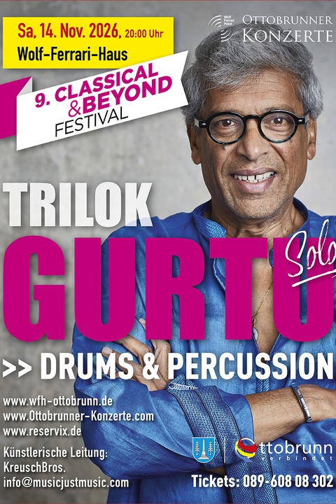 Trilok Gurtu „This has a Beat!“ - Ottobrunn - 14.11.2026 20:00