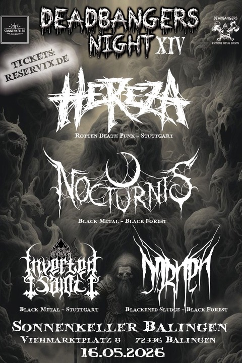 Deadbangers Night XIV - Balingen - 16.05.2026 19:30