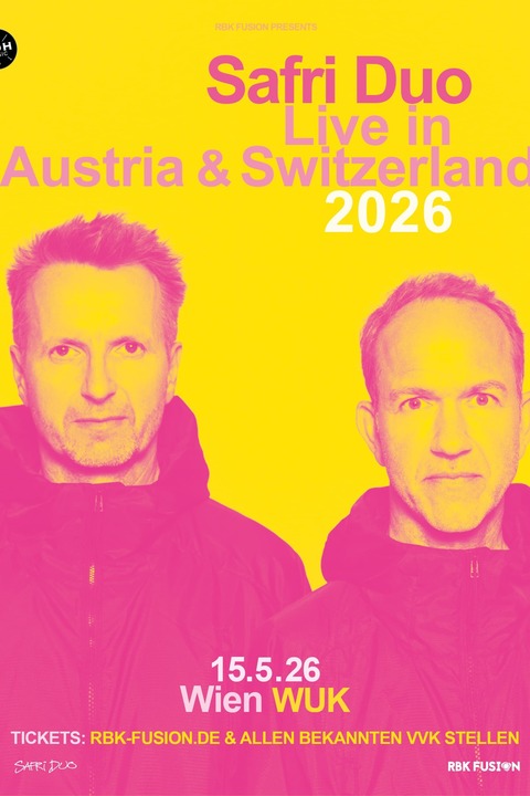 Safri Duo - Live in Austria 2026 - WIEN - 15.05.2026 20:00
