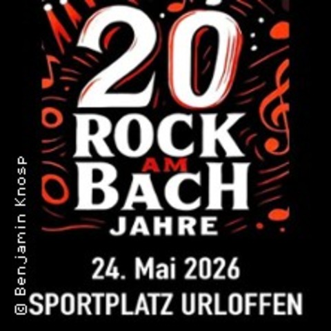 Rock am Bach 2026 - Appenweier - 24.05.2026 18:00