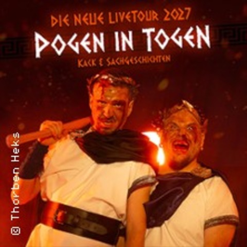 Kack & Sachgeschichten - Live Tour 2027: Pogen in Togen - Hamburg - 15.04.2027 20:00