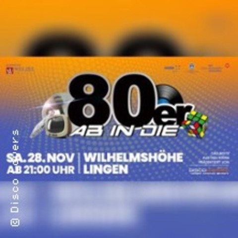 Ab in die 80er - Lingen - 28.11.2026 21:00