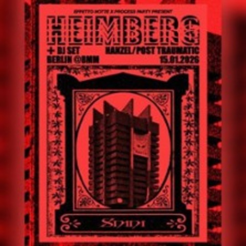 Effetto Notte X Process Party - Heimberg - BERLIN - 15.01.2026 19:00