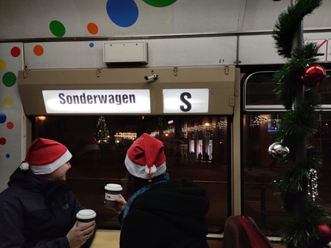 Gl�hweinfahrt mit der Halberst�dter Stra�enbahn - Halberstadt - 12.12.2026 15:00