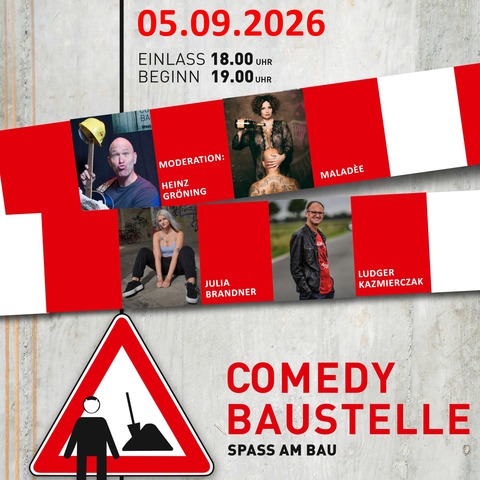 Comedybaustelle - Bottrop - 05.09.2026 19:00