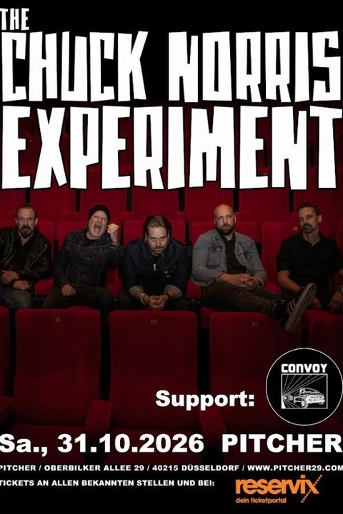THE CHUCK NORRIS EXPERIMENT - D�sseldorf - 31.10.2026 19:00