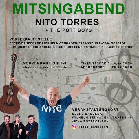 Sommer-Mitsingabend - Bottrop - 12.09.2026 19:00