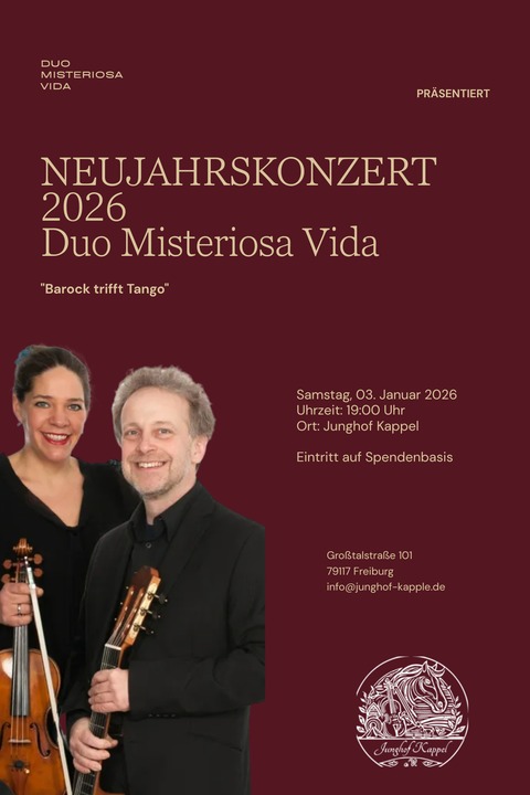 Duo Misteriosa Vida - Freiburg - 06.01.2026 19:00