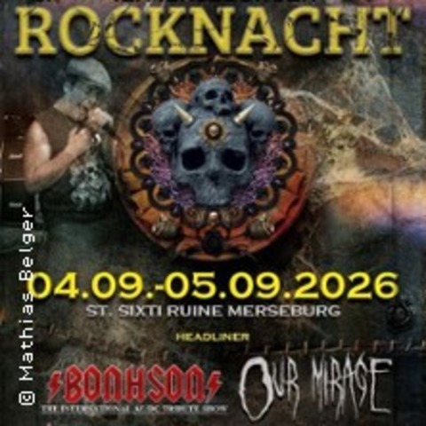 Kombiticket - 12. Merseburger Rocknacht - Merseburg - 05.09.2026 16:00