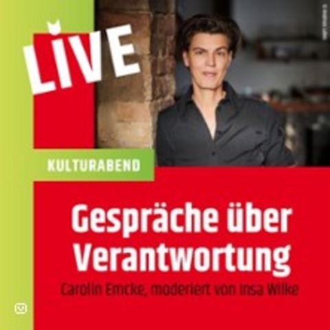 Kulturabend mit Carolin Emcke - BERLIN - 12.02.2026 19:00