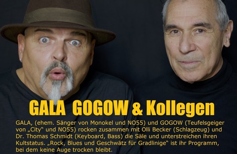 Gala - Gogow - „Rock, Blues und Gewschw�tz f�r Gradlinige“ - Erfurt - 28.02.2026 20:00