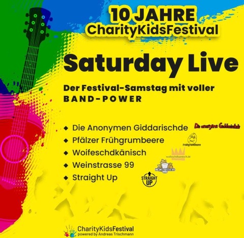 Saturday Live - Der Festival-Samstag mit voller BAND - POWER - Neustadt an der Weinstra�e - 20.06.2026 15:00