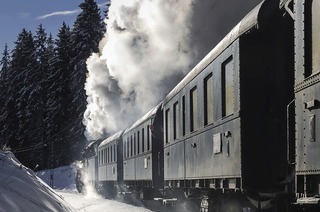 Es dampft wieder auf der Dreiseenbahn zwischen Titisee und Seebrugg