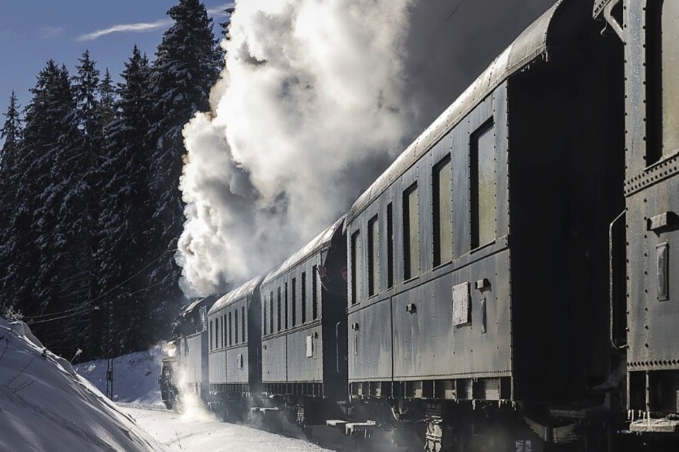 Es dampft wieder auf der Dreiseenbahn zwischen Titisee und Seebrugg - Badische Zeitung TICKET