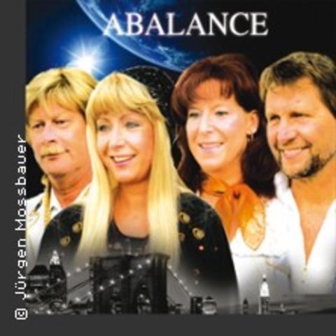 ABALANCE - The ABBA Show - A Tribute to ABBA with ABALANCE - DELITZSCH - 07.11.2026 19:30