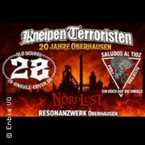 KneipenTerroristen - 20 Jahre Oberhausen - OBERHAUSEN - 18.04.2026 17:30