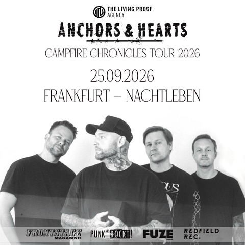 Anchors & Hearts - Campfire Chronicles Tour 2026 (+ Special Guest) - Frankfurt am Main - 25.09.2026 19:00