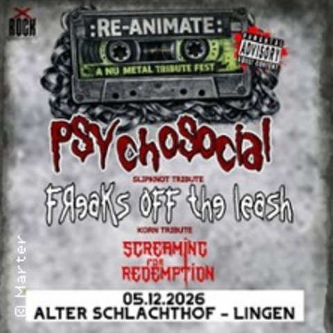 Re animate Fest - Psychosocial - Lingen (Ems) - 05.12.2026 19:30