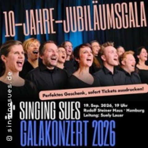 Singing Sues Galakonzert 2026 - HAMBURG - 19.09.2026 19:00