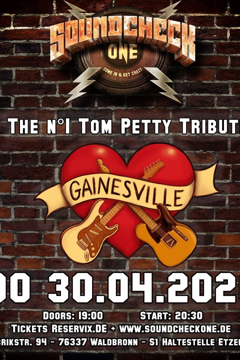 Gainesville - The N�1 Tom Petty Tribute - Waldbronn - 30.04.2026 19:00