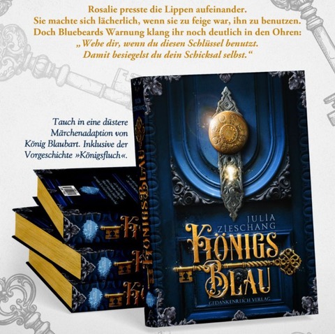 Lesung | K�nigsblau - Autorenbegegnug mit Julia Zieschang - Rheinfelden - 13.03.2026 19:00