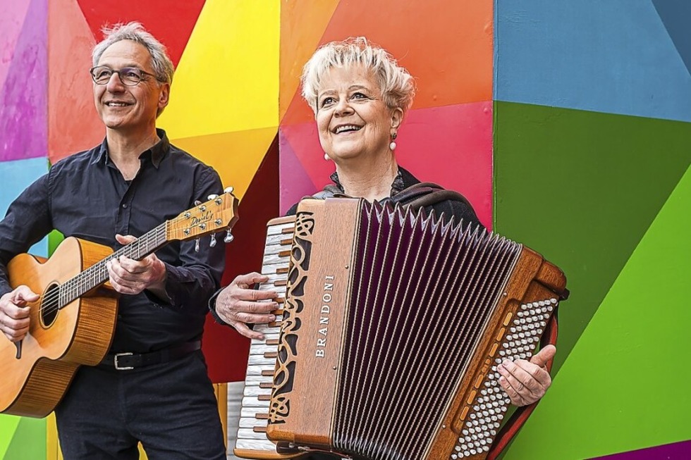 Das Duo Kaleido musiziert mit Akkordeon und Gitarre - Badische Zeitung TICKET