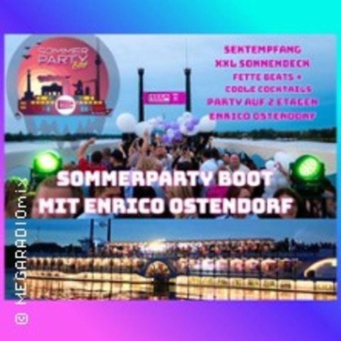MegaRadioMix Sommer Partyboot - BERLIN - 15.08.2026 18:00