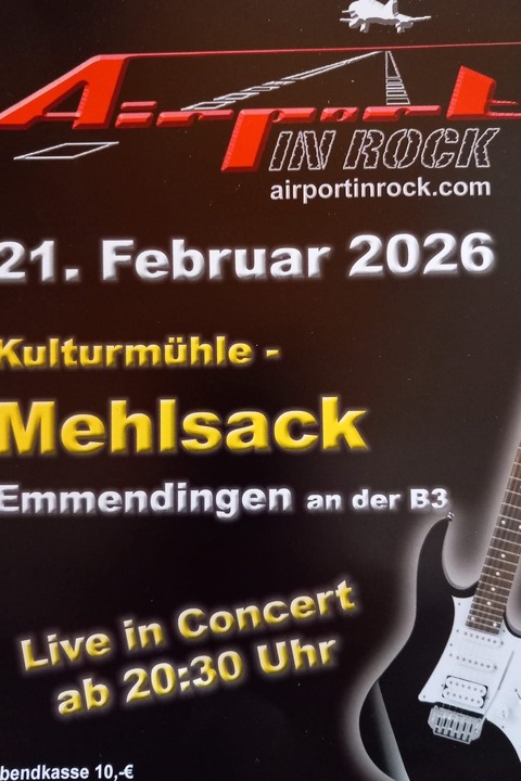 Airport in Rock - Emmendingen - 21.02.2026 20:30