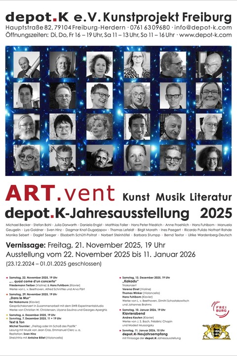 Neujahrsempfang mit Finissage - Freiburg - 11.01.2026 15:00