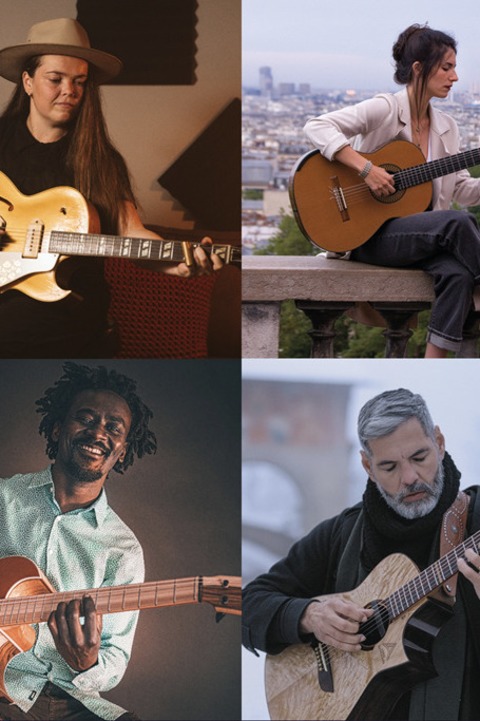 NACHT DER GITARREN 2026 - das 10 Jahre Jubil�um - feat. Minnie Marks / Roxane Elfasci / Niwel Tsumbu / Andr� Cavalcante - Marburg - 13.10.2026 20:00