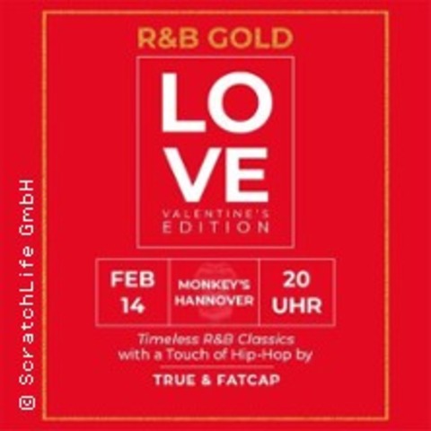 R&B Gold | R&B & Hip-Hop Hits aus den 80s, 90s & 00s - HANNOVER - 14.02.2026 20:00