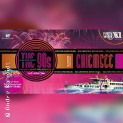 Silvester Partyschiff "Chiemsee" 2026 - PRIEN - 31.12.2026 21:00