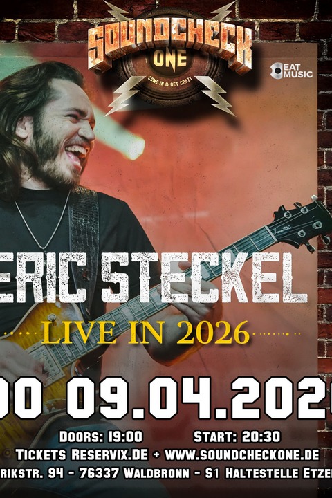 Eric Steckel - Sandstorm - World Tour 2026 - Waldbronn - 09.04.2026 19:00
