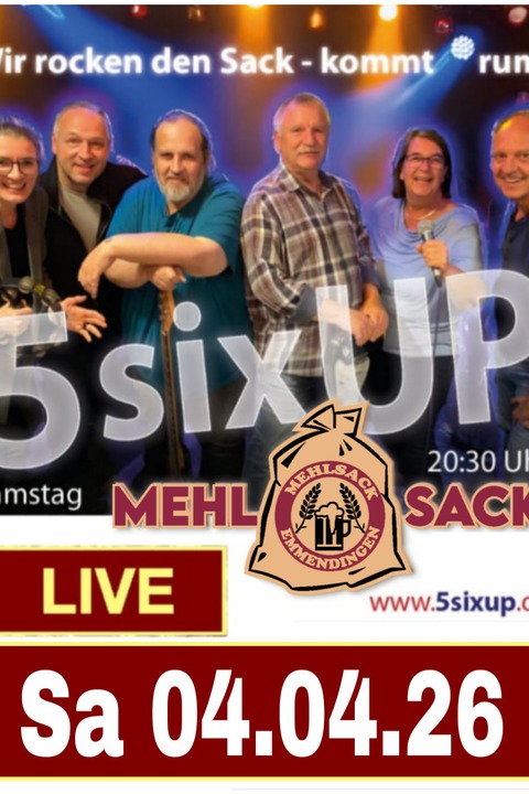 5 Sixup - Emmendingen - 04.04.2026 20:30