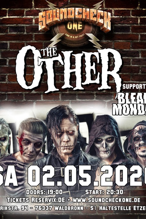 The Other + Support: Bleak Monday - Horror-Punk - Waldbronn - 02.05.2026 19:00