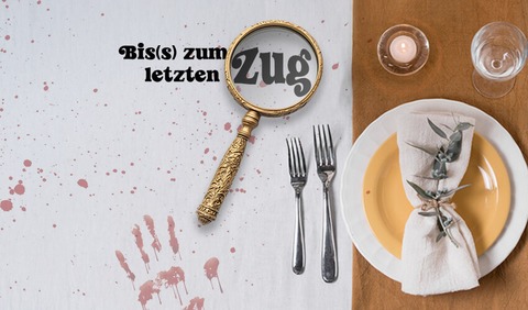 Dinner-Show „Bis(s) zum letzten Zug“ - KRIMI-Comedy-Impro-DINNER - Wiesloch - 16.10.2026 18:30