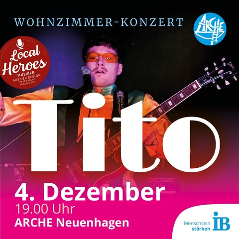 Wohnzimmerkonzert - Tito - Neuenhagen - 04.12.2026 19:00