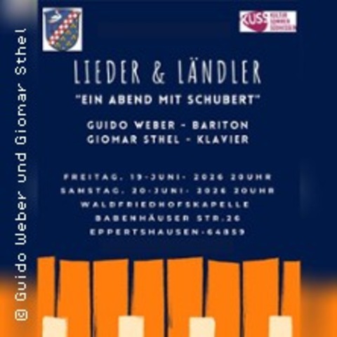 Lieder&L�ndler - Ein Abend mit Schubert - EPPERTSHAUSEN - 19.06.2026 20:00
