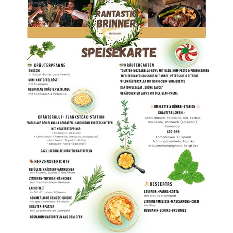 Rantastic Brinner - Breakfast meets Dinner- Kr�uter-Zauber - Baden-Baden - 01.03.2026 15:30