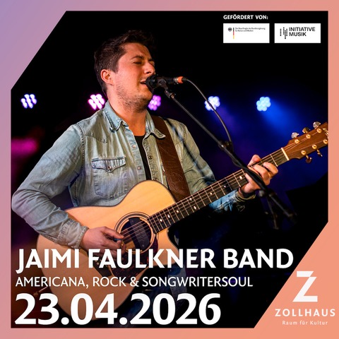 JAIMI FAULKNER BAND - Groovender Americana, Rock & Songwritersoul - Leer - 23.04.2026 20:00