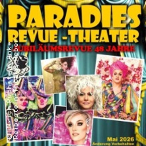 Travestie - Revue - Cabaret - Livegesang - N�RNBERG - 22.05.2026 20:30