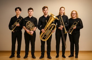 Blechbl�serquintett der Musikhochschule Mannheim in der Stadtkirche - Blechbl�ser-Musik auf allerh�chstem Level!