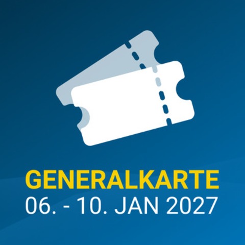 Generalkarte 2027 (Mi-So) - Ruhpolding - 06.01.2027 00:00