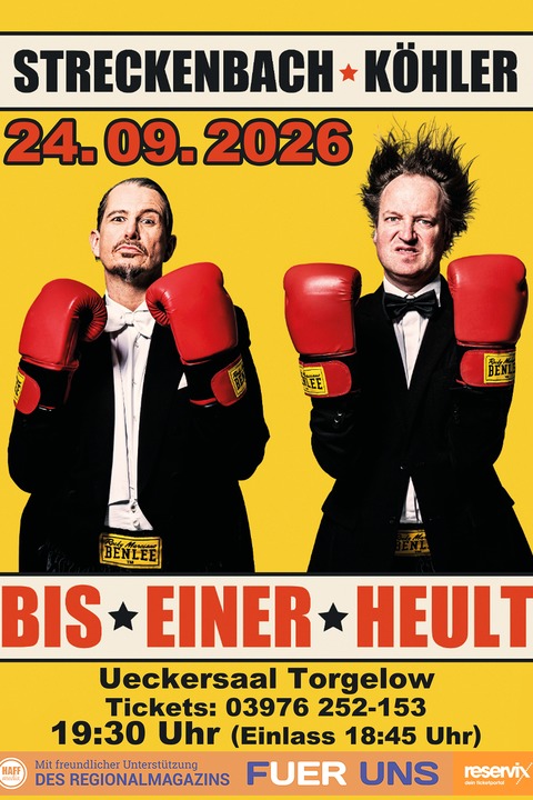 „Bis einer heult“ - Torgelow - 24.09.2026 19:30