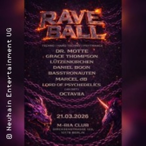 Rave Ball w./ Dr. Motte, L�tzenkirchen - BERLIN - 21.03.2026 23:00