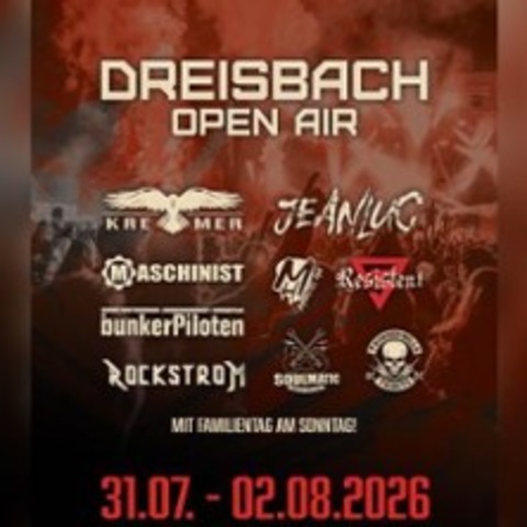 Dreisbach Open Air - DREISBACH - 31.07.2026 18:00