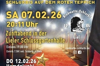 Zunftabend der Riedmatteschlurbi Liel