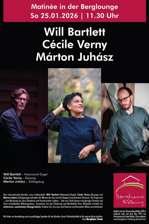 Sonntags-Matin�e - M�nstertal - 25.01.2026 11:30